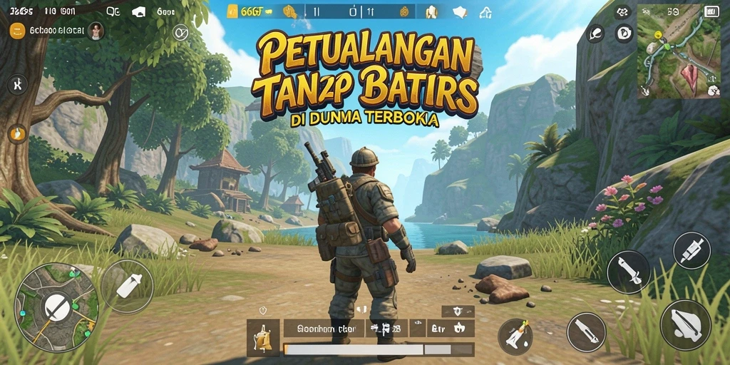 Gameplay Open World yang menantang dan menarik di 666F.