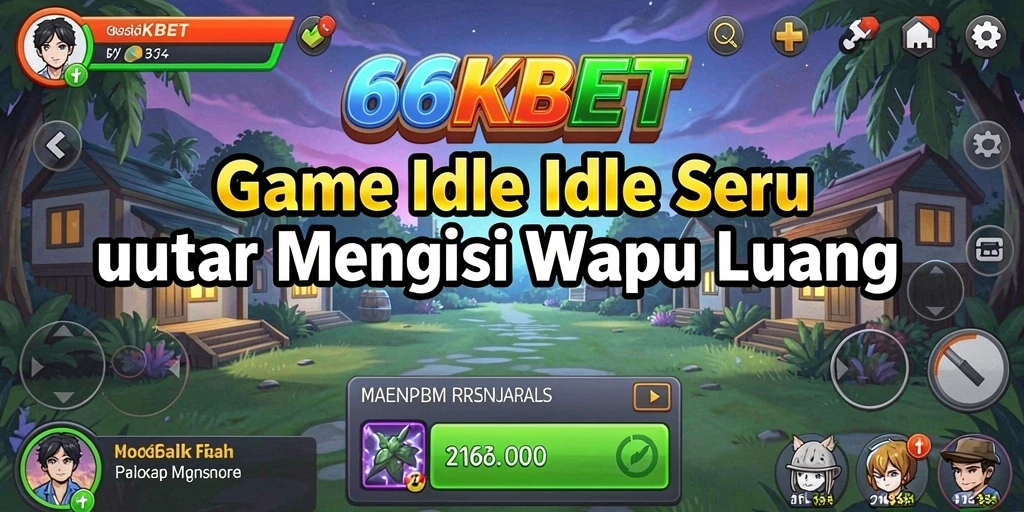 Tampilan gameplay Idle yang seru di 66KBET.
