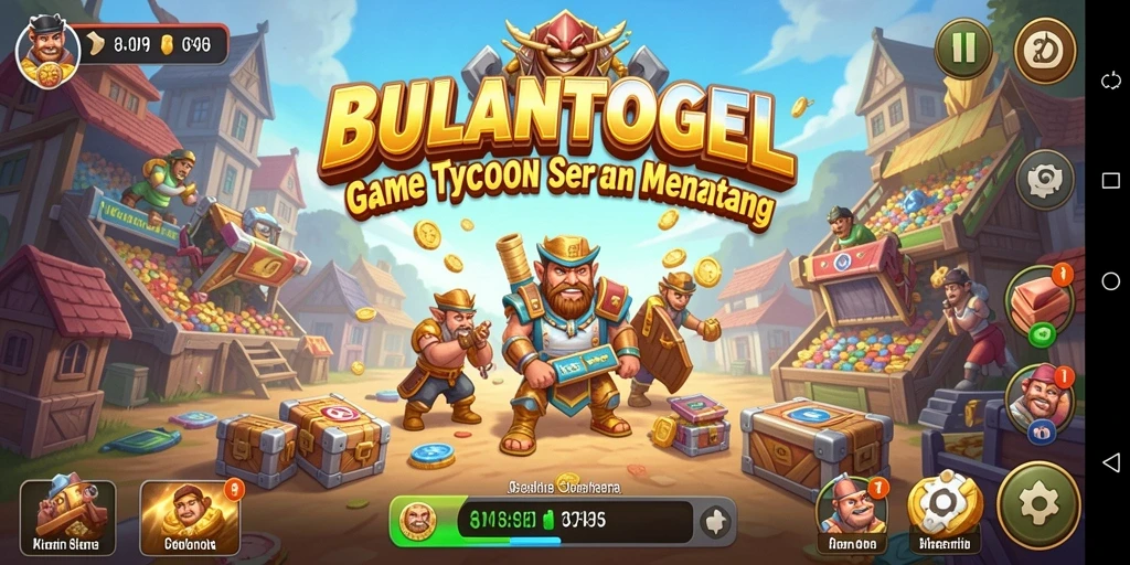 Tampilan gameplay BULANTOGEL yang dinamis dan penuh strategi.