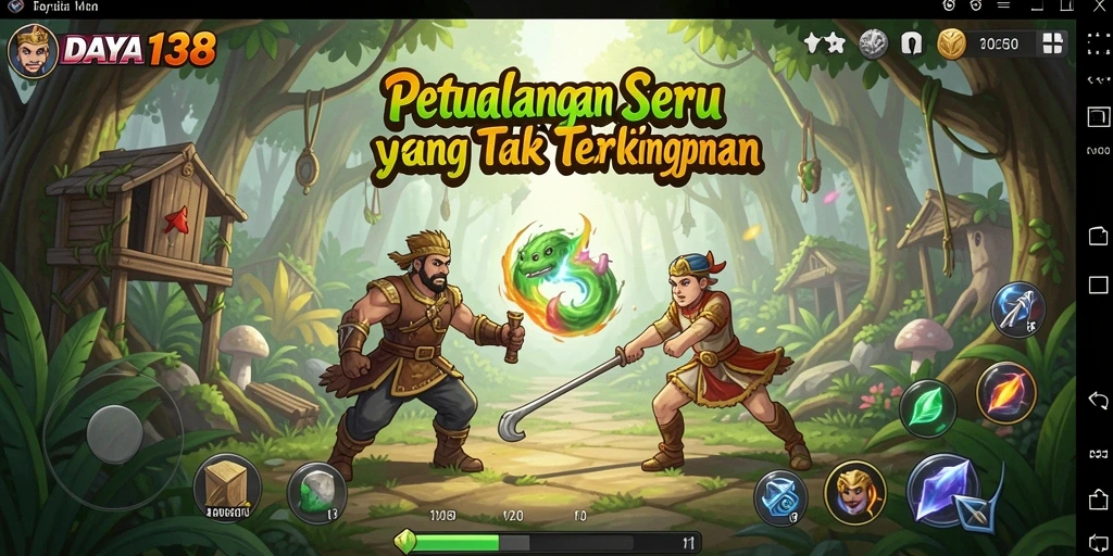 Tampilan gameplay DAYA138 yang menegangkan dan penuh aksi.
