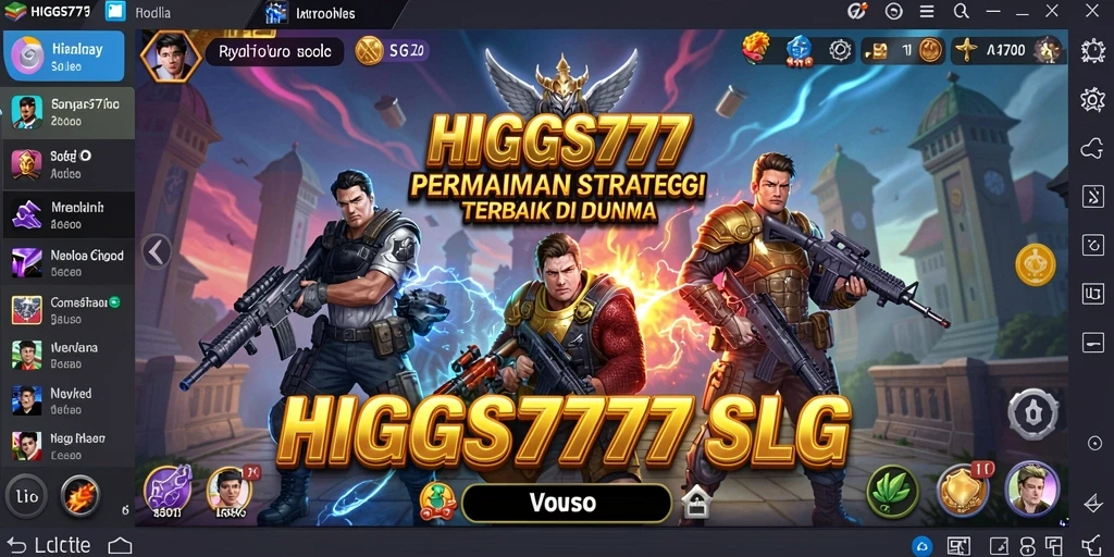 Tampilan gameplay menarik dari HIGGS777 dengan strategi mendalam.