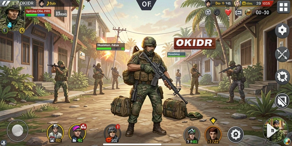 Tampilan antarmuka sederhana dan intuitif dari OKIDR.