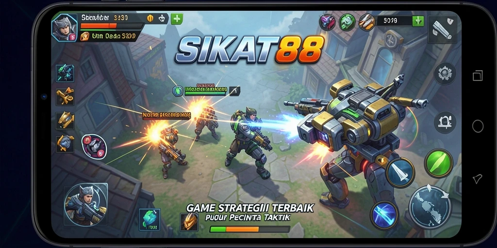 Tampilan gameplay SIKAT88 yang memukau dan strategis.