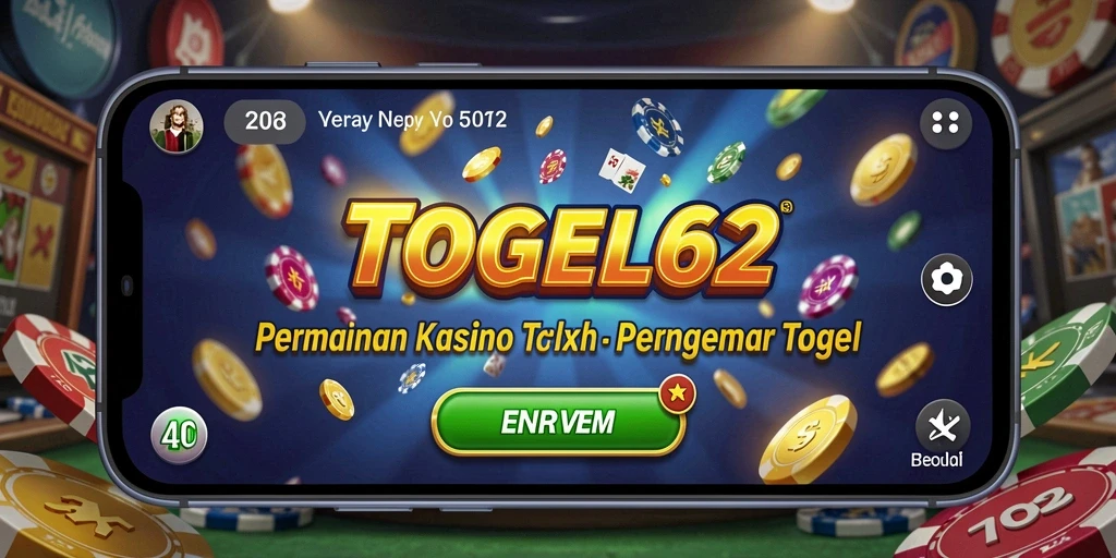 Tampilan permainan menarik dari TOGEL62 dengan fitur interaktif.