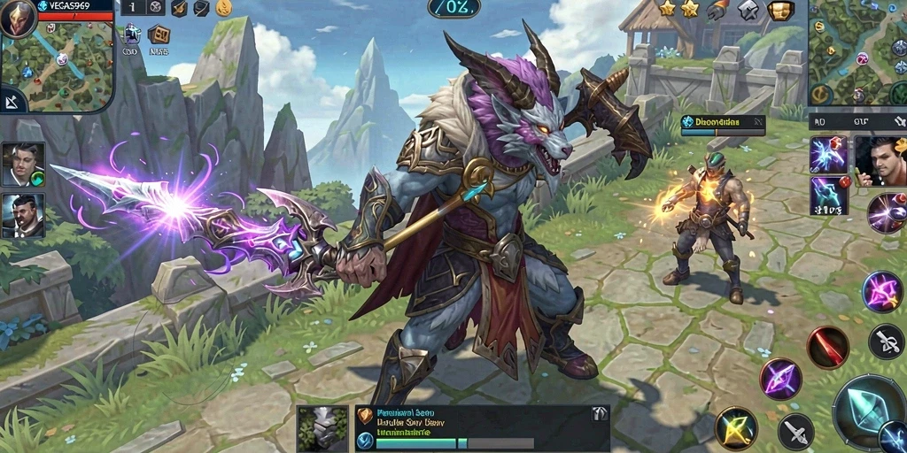 Tampilan gameplay seru dan mendalam di VEGAS969.