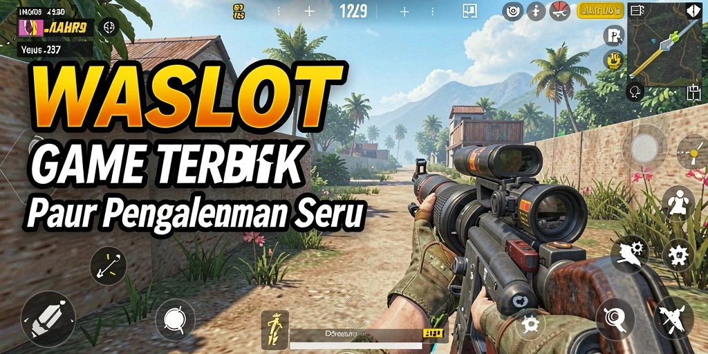 Tampilan gameplay yang menegangkan dalam WASLOT.