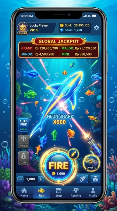 Keseruan bermain slot di aplikasi jpslot88 dalam satu layar.